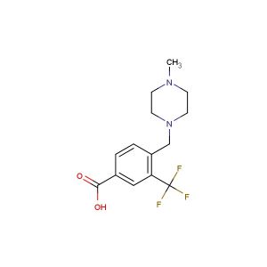 4-((4-methylpiperazin-1-yl)methyl)-3-(trifluoromethyl)benzoic acid