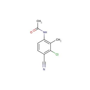 N-(3-chloro-4-cyano-2-methylphenyl)acetamide