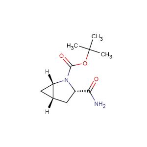 (1S,3S,5S)-tert-butyl 3-carbamoyl-2-azabicyclo[3.1.0]hexane-2-carboxylate