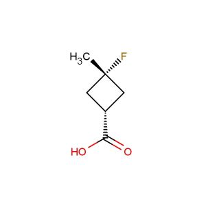cis-3-fluoro-3-methylcyclobutanecarboxylic acid