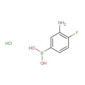 (3-amino-4-fluorophenyl)boronic acid hydrochloride