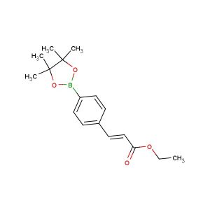 (E)-ethyl 3-(4-(4,4,5,5-tetramethyl-1,3,2-dioxaborolan-2-yl)phenyl)acrylate