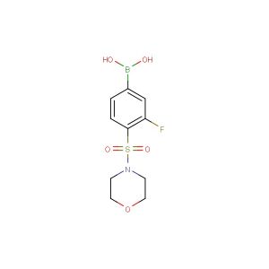 (3-fluoro-4-(morpholinosulfonyl)phenyl)boronic acid