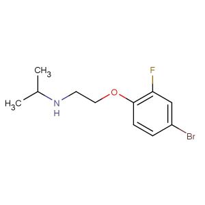 N-(2-(4-bromo-2-fluorophenoxy)ethyl)propan-2-amine