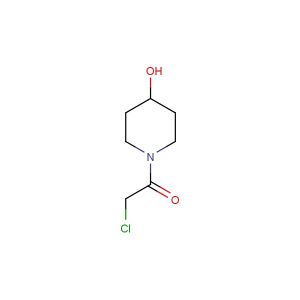 2-chloro-1-(4-hydroxypiperidin-1-yl)ethanone