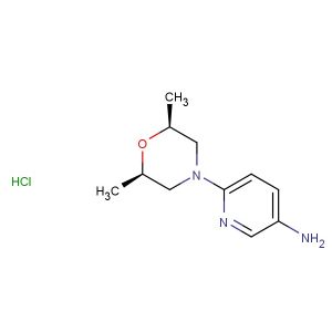 rel-6-((2R,6S)-2,6-Dimethylmorpholino)pyridin-3-amine dihydrochloride
