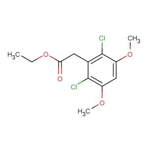 ethyl 2-(2,6-dichloro-3,5-dimethoxyphenyl)acetate