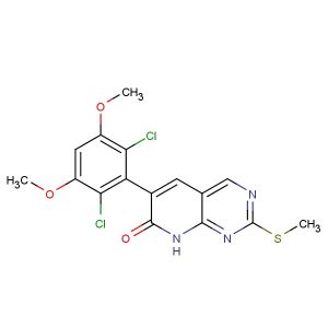 6-(2,6-dichloro-3,5-dimethoxyphenyl)-2-(methylthio)pyrido[2,3-d]pyrimidin-7(8H)-one