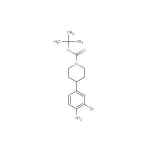 tert-butyl 4-(4-amino-3-bromophenyl)piperidine-1-carboxylate
