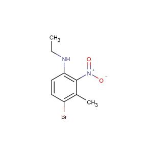 4-bromo-N-ethyl-3-methyl-2-nitroaniline