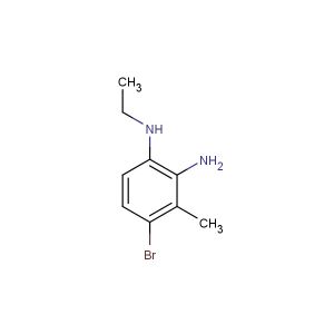 4-bromo-N1-ethyl-3-methylbenzene-1,2-diamine