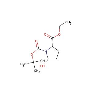 (2S)-1-tert-butyl 2-ethyl 5-hydroxypyrrolidine-1,2-dicarboxylate