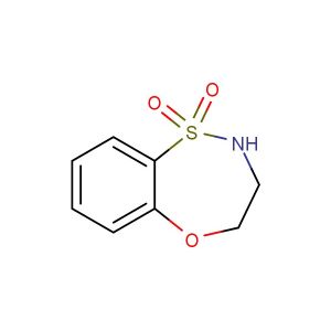 3,4-dihydro-2H-benzo[b][1,4,5]oxathiazepine 1,1-dioxide