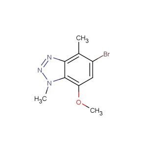 5-bromo-7-methoxy-1,4-dimethyl-1H-benzo[d][1,2,3]triazole