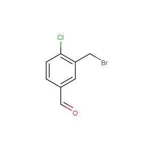 3-(bromomethyl)-4-chlorobenzaldehyde