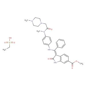 Nintedanib esylate  (Synonyms: BIBF 1120 esylate)