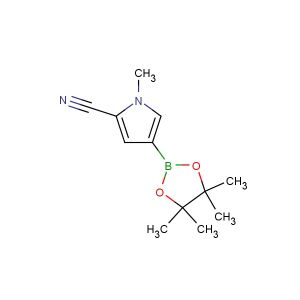 1-methyl-4-(4,4,5,5-tetramethyl-1,3,2-dioxaborolan-2-yl)-1H-pyrrole-2-carbonitrile