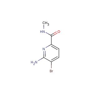 6-amino-5-bromo-N-methylpicolinamide