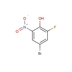4-bromo-2-fluoro-6-nitrophenol