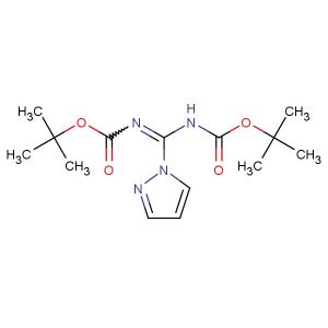 tert-butyl (((tert-butoxycarbonyl)imino)(1H-pyrazol-1-yl)methyl)carbamate