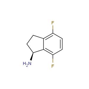(1S)-4,7-difluoro-2,3-dihydro-1H-inden-1-amine