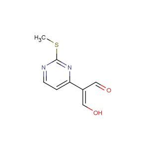 3-hydroxy-2-(2-(methylthio)pyrimidin-4-yl)acrylaldehyde