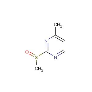 4-methyl-2-(methylsulfinyl)pyrimidine