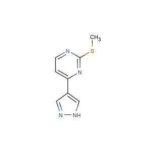 2-(methylthio)-4-(1H-pyrazol-4-yl)pyrimidine