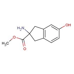 methyl 2-amino-5-hydroxy-2,3-dihydro-1H-indene-2-carboxylate