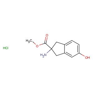 methyl 2-amino-5-hydroxy-2,3-dihydro-1H-indene-2-carboxylate hydrochloride
