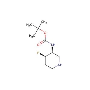 cis-tert-butyl ((3S,4R)-4-fluoropiperidin-3-yl)carbamate