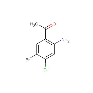 1-(2-amino-5-bromo-4-chlorophenyl)ethanone