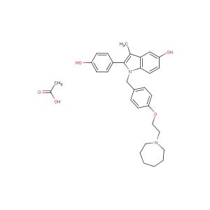 Bazedoxifene acetate(Synonyms: TSE-424 acetate)