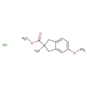 methyl 2-amino-5-methoxy-2,3-dihydro-1H-indene-2-carboxylate hydrochloride