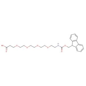 Fmoc-NH-PEG4-CH2CH2COOH  (Synonyms: Fmoc-15-amino-4,7,10,13-tetraoxapentadecanoic acid)