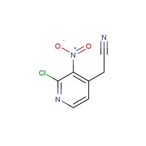 2-(2-chloro-3-nitropyridin-4-yl)acetonitrile