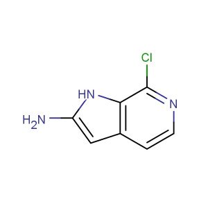 7-chloro-1H-pyrrolo[2,3-c]pyridin-2-amine