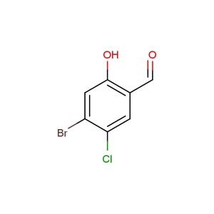4-bromo-5-chloro-2-hydroxybenzaldehyde