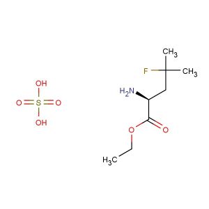 (S)-ethyl 2-amino-4-fluoro-4-methylpentanoate sulfate