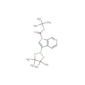 tert-butyl 3-(4,4,5,5-tetramethyl-1,3,2-dioxaborolan-2-yl)-1H-pyrrolo[2,3-c]pyridine-1-carboxylate