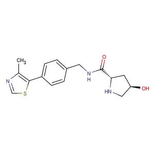 (2S,4R)-4-hydroxy-N-(4-(4-methylthiazol-5-yl)benzyl)pyrrolidine-2-carboxamide