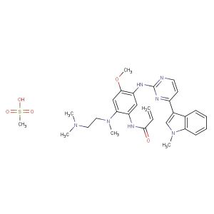 Osimertinib mesylate(Synonyms: AZD-9291 mesylate; Mereletinib mesylate)