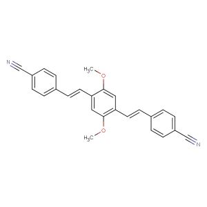 4,4'-((1E,1'E)-(2,5-dimethoxy-1,4-phenylene)bis(ethene-2,1-diyl))dibenzonitrile