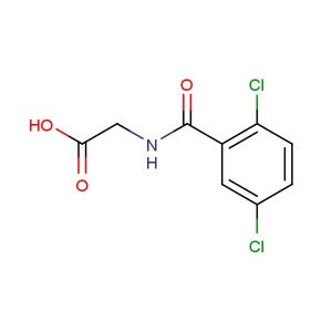 2-[(2,5-dichlorobenzoyl)amino]acetic acid