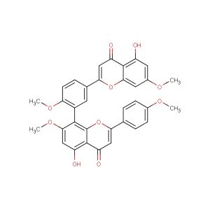 Amentoflavone 7,4',7'',4'''-tetramethyl ether