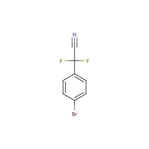 2-(4-bromophenyl)-2,2-difluoroacetonitrile