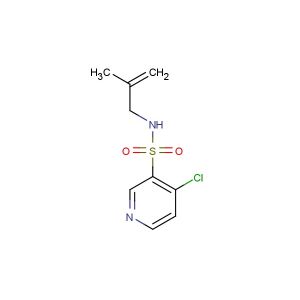 4-chloro-N-(2-methylallyl)pyridine-3-sulfonamide
