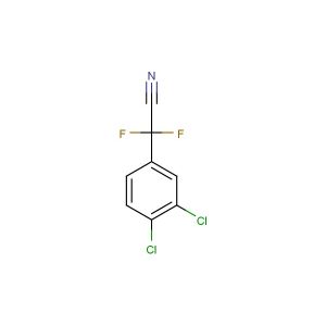 2-(3,4-dichlorophenyl)-2,2-difluoroacetonitrile