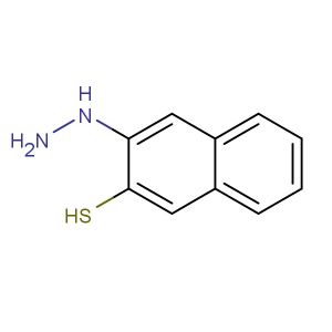 3-hydrazinylnaphthalene-2-thiol