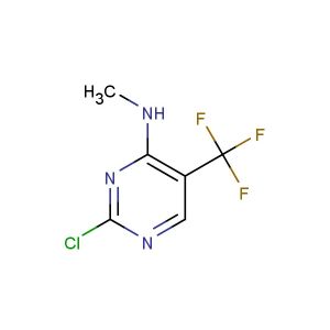 2-chloro-N-methyl-5-(trifluoromethyl)pyrimidin-4-amine